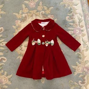 Blueberry and Oui Award  dress and coat 3T